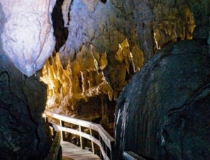 path in the cave